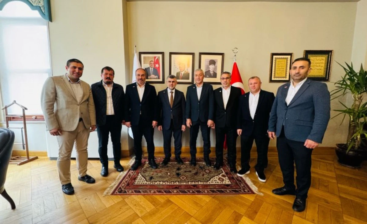 Gümüşhane Federasyonlarından Keskin’e ziyaret