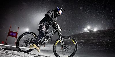 Gümüşhane Gençlik Spor’dan Snowbike Türkiye Şampiyonası’nda ilk tecrübe