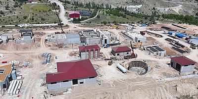 GÜMÜŞHANE İÇMESUYU ARITMA TESİSİ İNŞAATI YÜKSELİYOR