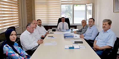 Gümüşhane İl Encümen Toplantısı Gerçekleştirildi