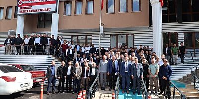 Gümüşhane İl Müftüsü Dr. Hayri Erenay Personelle Vedalaştı