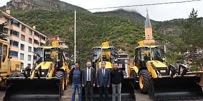 Gümüşhane İl Özel İdaresi’nin araç parkı güçleniyor