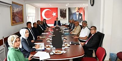 Gümüşhane İlçe Millî Eğitim Müdürleri Kurulu Toplantısı Gerçekleştirildi