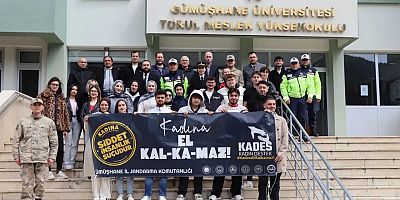 Gümüşhane Jandarması'ndan Üniversitelilere 