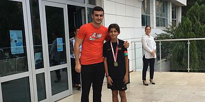 Gümüşhane’li sporcu Türkiye üçüncüsü oldu!