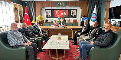 Gümüşhane Muhtarlar Derneği’nden Yerel Yönetimlere Destek Ziyareti