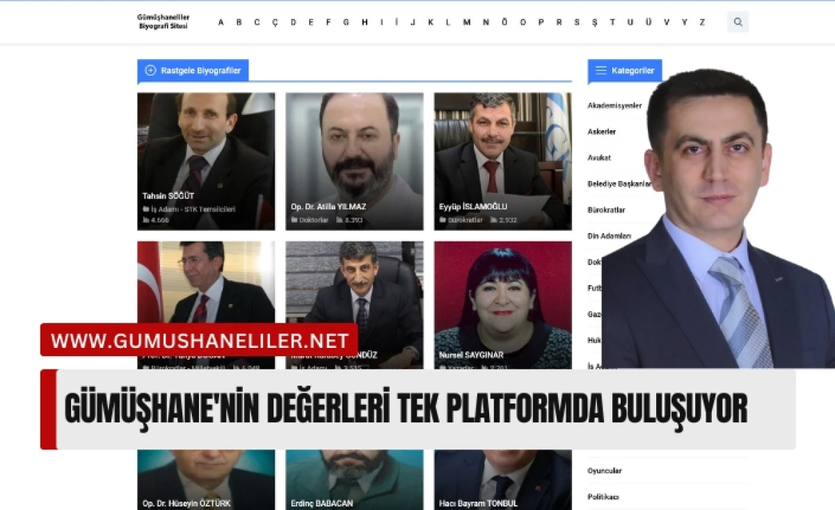 Gümüşhane'nin değerleri tek platformda buluşuyormuşşşşşşşşşşşşş