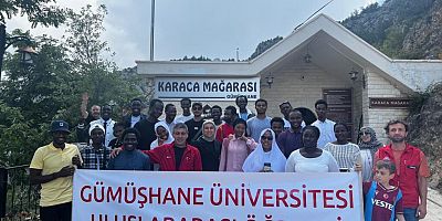 Gümüşhane’nin tarihi ve kültürel mirası yabancı öğrencilere tanıtılıyor