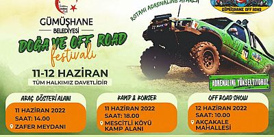 Gümüşhane Off-Road Festivaline Hazır