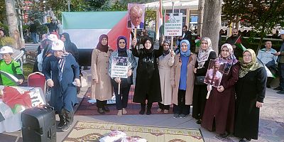 Gümüşhane STK’ları Gazzeli Analar İçin Eylemde