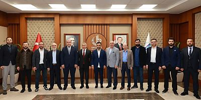 Gümüşhane STK’larından Başkan Yıldız’a hayırlı olsun ziyareti