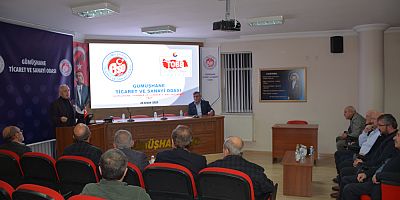 GÜMÜŞHANE TİCARET VE SANAYİ ODASI ARALIK AYI MECLİS TOPLANTISI GERÇEKLEŞTİRİLDİ