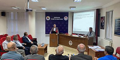 GÜMÜŞHANE TİCARET VE SANAYİ ODASI EYLÜL AYI MECLİS TOPLANTISI GERÇEKLEŞTİRİLDİ