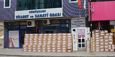 GÜMÜŞHANE TSO YARDIMLARINA DEVAM EDİYOR