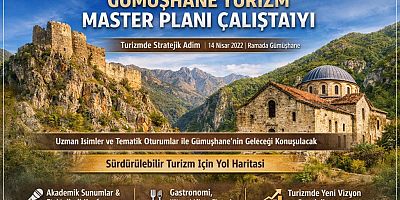 Gümüşhane Turizmi İçin Stratejik Adım: Master Plan Çalıştayı Düzenleniyor