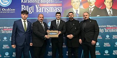 Gümüşhane Ülkü Ocakları Bölge Yarışmasında dereceye girdi
