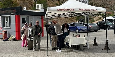 Gümüşhane Üniversitesi’nden Öğrencilere Otogarda Karşılama ve Ulaşım Desteği