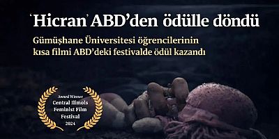 Gümüşhane Üniversitesi’ne ABD’den Büyük Ödül: ‘Hicran’ Dünyanın İlk Üçü Arasında!