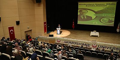 Gümüşhane Üniversitesi  Yusuf Kaplan’ı Ağırladı