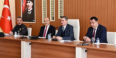 Gümüşhane Üniversitesinde Güvenlik Koordinasyon toplantısı yapıldı