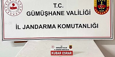 Gümüşhane Uyuşturucu Operasyonu: Jandarma Ekipleri Zehir Tacirlerine Geçit Vermedi