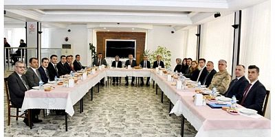 Gümüşhane Valiliği, Seçim Güvenliğine Toplantısı Yapıldı