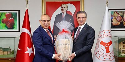 Gümüşhane Valisi Baruş'tan, Giresun Valisi Koç'a Ziyaret