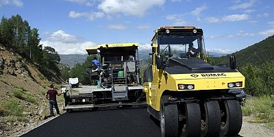 Gümüşhane’ye 400 Tonluk Asfalt Müjdesi