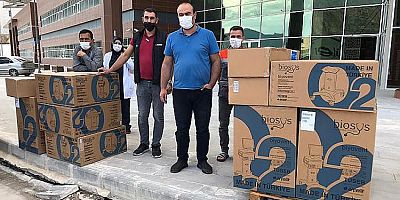 Gümüşhane’ye 5 adet yeni ventilatör cihazı geldi