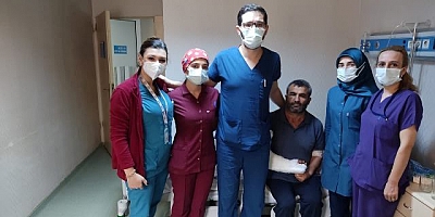 Gümüşhanede  ilk kez  Orbita Kırığı Ameliyatı yapıldı.