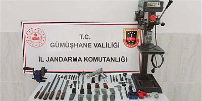  Kaçak Silah İmalathanesine Baskın