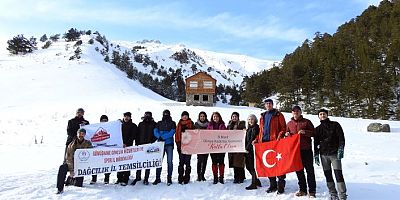 Gümüşhaneli Dağcılar Kadınlar İçin Yürüdü
