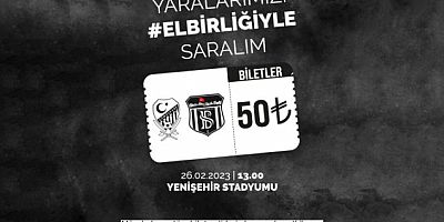 Gümüşhanespor ile Bayburtspor Depremzedeler İçin Sahaya çıkıyor     