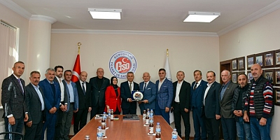 GÜSİAD HEYETİNDEN GÜMÜŞHANE TSO'YA ZİYARET