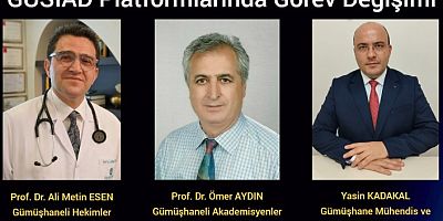 GÜSİAD platformlarında görev değişimi