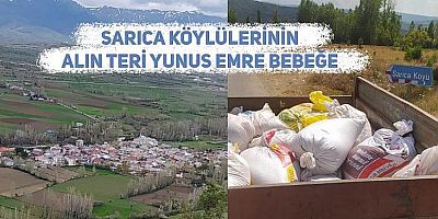 Hasat paralarını Yunus Emre’ye Bağışladılar