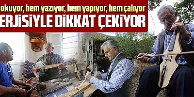 Hem okuyor hem yazıyor hem yapıyor