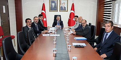 İl Özel İdaresi  koordinasyon toplantısına Gerçekleştirildi