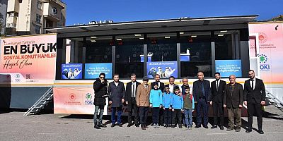 “İlk Evim, İlk İşyerim, İlk Evim Arsa” tanıtım tırı Gümüşhane’de