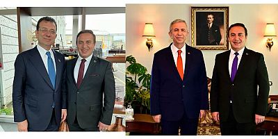 İmamoğlu ve Yavaş’tan Bedri Ağaç’a tam destek