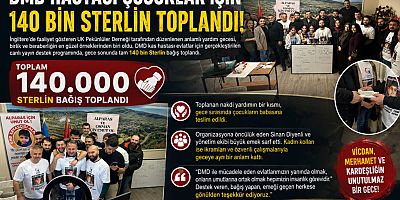 İngiltere’de Duygulandıran Dayanışma Gecesi: DMD Hastası Çocuklar İçin 140 Bin Sterlin Toplandı