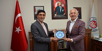 İRAN İSLAM CUMHURİYETİ BAŞKONSOLOSU NASER MOHEBBATİ'DEN ODAMIZA ZİYARET