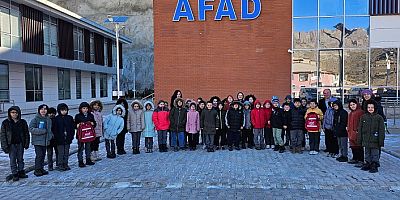 Işıl Sema Doğan İlkokulu AFAD’a misafir oldu