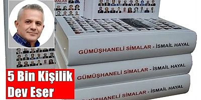 İsmail Hayal’in “Gümüşhaneli Simalar” Kitabı Yayımlandı