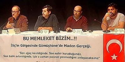 İstanbul'da Gümüşhane'nin Maden Gerçeği Konuşuldu