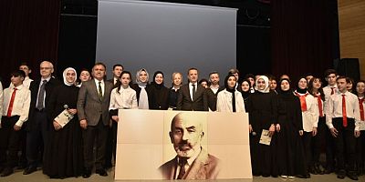 İstiklal Şairi Mehmet Akif Ersoy Gümüşhane’de anıldı
