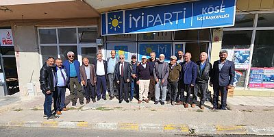 İYİ Parti Köse İlçe Başkanlığı’nda Bayrak Değişimi: Yeni Başkan Mustafa Kesler
