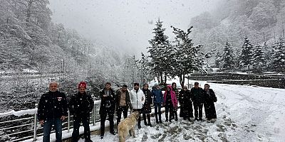 İzciler Ayder Kış Festivali’ne katıldı
