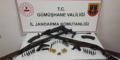 Jandarma’dan kaçak silah operasyonu