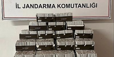 Jandarma’dan kargo operasyonu: 20 bin makaron ele geçirildi